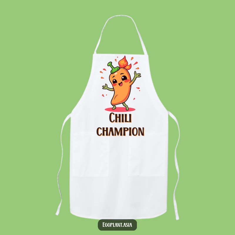 Funny Spicy Pepper Apron: Cook with Fire and Fiery Flair