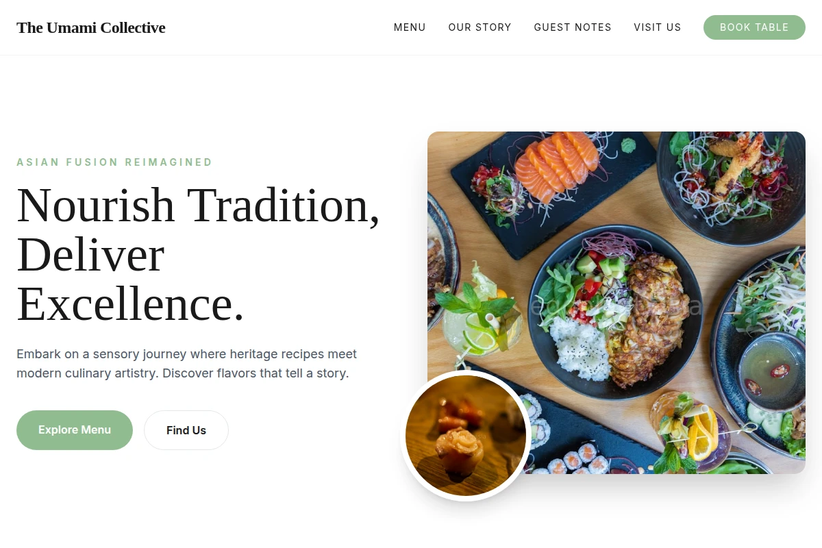 Bonsai Asian Fusion Food