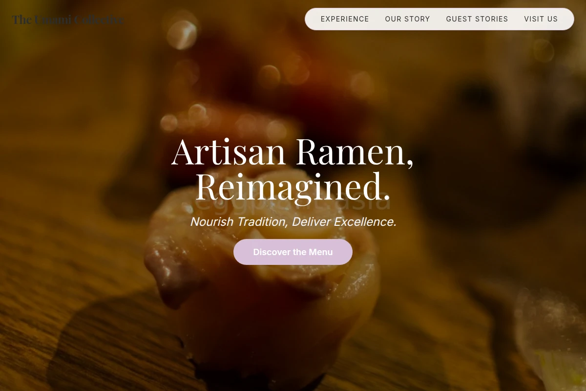 Ramen Asian Fusion Food